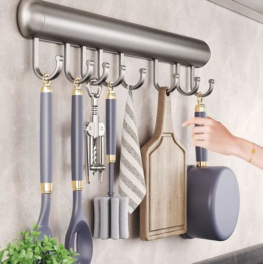 Wall-Mounted Kitchen Utensil Organizer – For Home & Restaurant Use